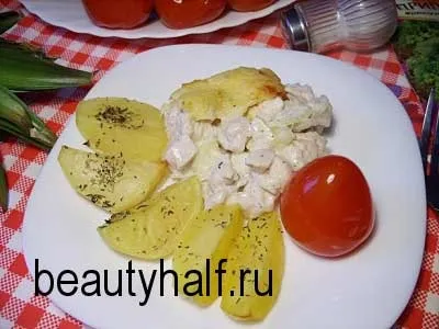 Фарширований ананас з куркою прекрасна половина (рецепт) Фарширований ананас з куркою прекрасна половина