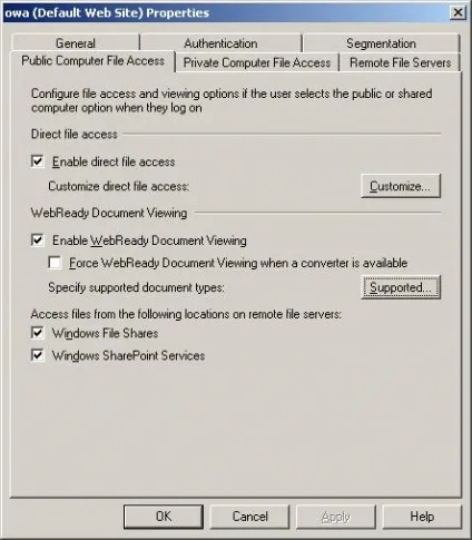 Функції безпеки outlook web access (частина 4) (безпеки) Функції безпеки outlook web access (частина 4)