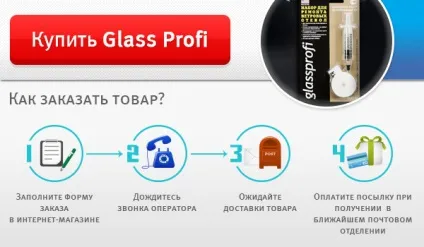 Glass profi - видалення сколів і тріщин вітрового скла (profi) Glass profi - видалення сколів і тріщин вітрового скла