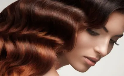 Glam hair