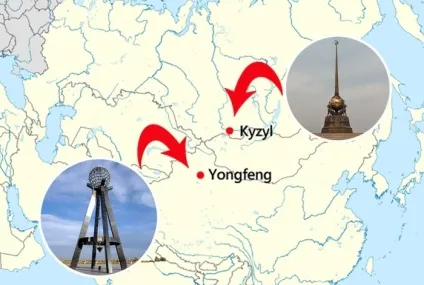 Географічний центр Азії багаторічний спорУкаіни і Китаю