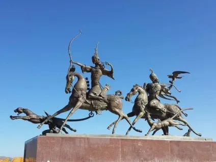 Географічний центр Азії багаторічний спорУкаіни і Китаю