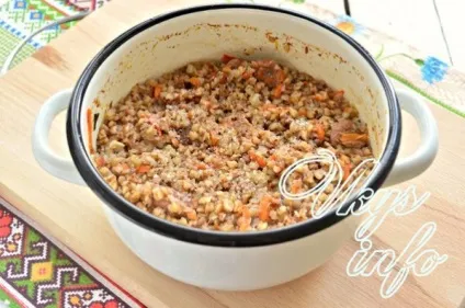 Гречка з тушонкою рецепт з фото крок за кроком (рецепт) Гречка з тушонкою рецепт з фото крок за кроком