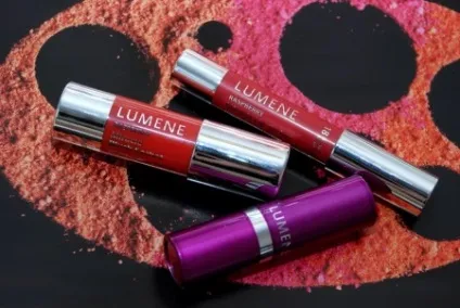 Губна помада lumene олівець і блиск, natural code і wild rose, палітра і відгуки