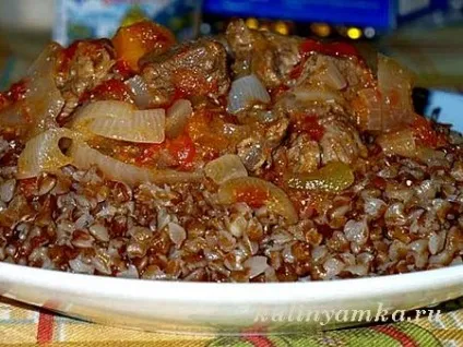 Гречана каша з тушонкою (гречана) Гречана каша з тушонкою