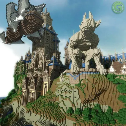 Грандіозні споруди в minecraft - все про майнкрафт - портал madcreeper (грандіозні) Грандіозні споруди в minecraft - все про майнкрафт - портал madcreeper
