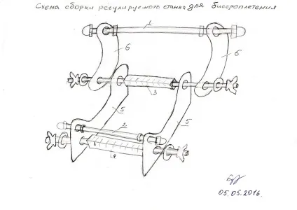 Інструкція з бісероплетіння на верстаті