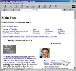 Історія розвитку браузера netscape