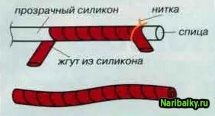 Виготовлення штучного мотиля (потрібно) Виготовлення штучного мотиля
