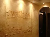 Яка буває декоративна штукатурка фото обробки під камінь, цегла, мармур, огляд валиків для (фото) Яка буває декоративна штукатурка фото обробки під камінь, цегла, мармур, огляд валиків для