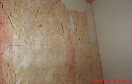 Як і чим шпаклювати осб, своїми руками (прикріпити розгладити сітку) Як і чим шпаклювати осб, своїми руками