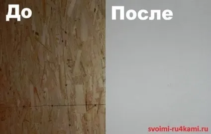 Як і чим шпаклювати осб, своїми руками (шпаклювати) Як і чим шпаклювати осб, своїми руками