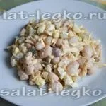 Салат з квасолею, сиром і помідорами - рецепт з фото (фото) Салат з квасолею, сиром і помідорами - рецепт з фото