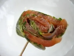 Рулетики з сьомги, чарівна