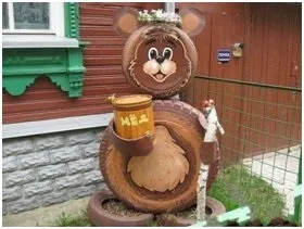 Садові фігури з покришок своїми руками (допомога по вагітності) Садові фігури з покришок своїми руками