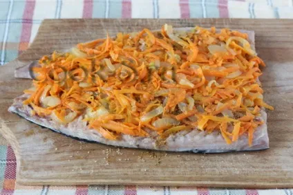 Рулет зі скумбрії з овочами і желатином - покроковий рецепт з фото, закуски (овочами) Рулет зі скумбрії з овочами і желатином - покроковий рецепт з фото, закуски