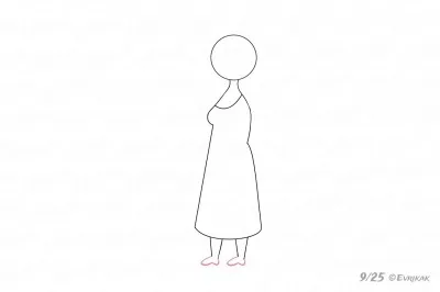 Як намалювати маму з коляскою - екран-рядок - жіночі онлайн записи (пряму лінію яка) Як намалювати маму з коляскою - екран-рядок - жіночі онлайн записи