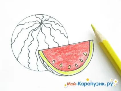 Як намалювати кавун олівцем поетапно для початківців (олівцем) Як намалювати кавун олівцем поетапно для початківців