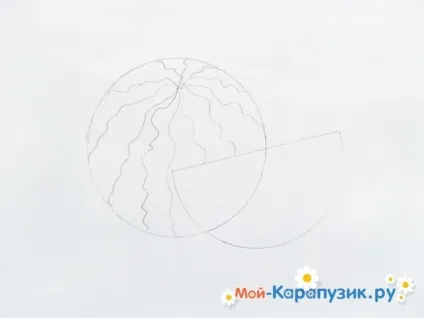 Як намалювати кавун олівцем поетапно для початківців (кавун) Як намалювати кавун олівцем поетапно для початківців