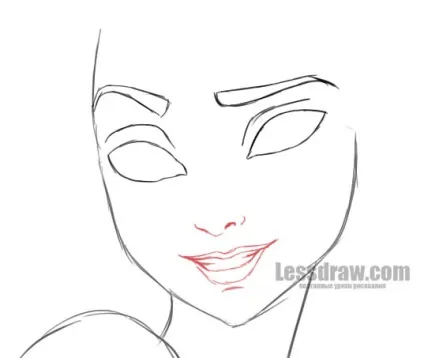 Як намалювати Ельзі з холодного серця, lessdraw (можна починати малювати) Як намалювати Ельзі з холодного серця, lessdraw
