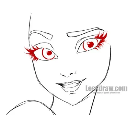 Як намалювати Ельзі з холодного серця, lessdraw (можна починати малювати) Як намалювати Ельзі з холодного серця, lessdraw