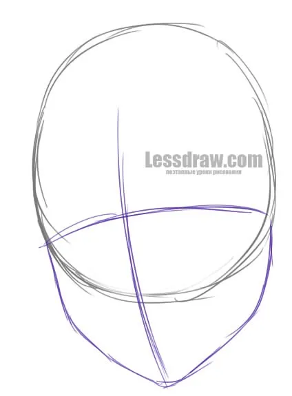 Як намалювати Ельзі з холодного серця, lessdraw (можна починати малювати) Як намалювати Ельзі з холодного серця, lessdraw