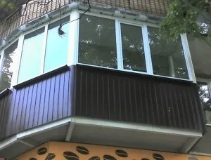 Як обшити балкон зовні профнастилом своїми руками (профнастилом) Як обшити балкон зовні профнастилом своїми руками