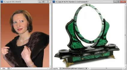 Як відбитися в photoshop