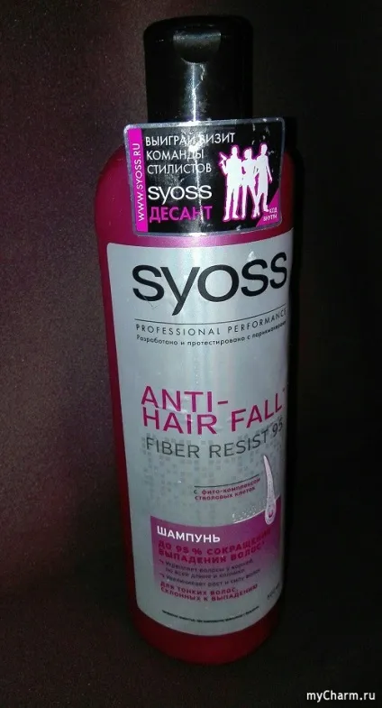 Який він, шампунь syoss шампунь syoss anti-hair fall fiber resist 95 (anti-hair) Який він, шампунь syoss шампунь syoss anti-hair fall fiber resist 95
