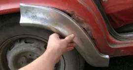 Як поміняти арки заднього крила