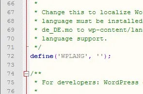 Як поміняти мову в wordpress на український (український) Як поміняти мову в wordpress на український