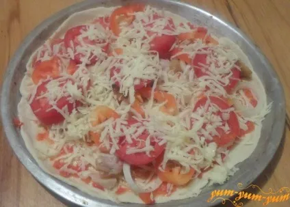 Як приготувати начинку для піци з куркою з помідорами (начинку) Як приготувати начинку для піци з куркою з помідорами