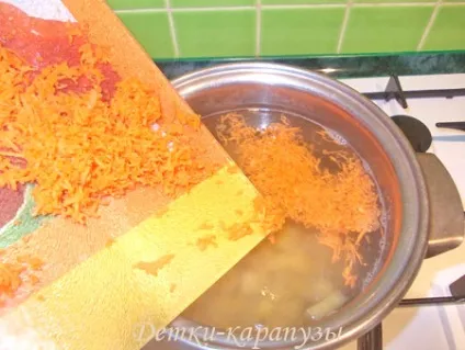 Як приготувати суп без м'яса, дітки-карапузи (м'яса) Як приготувати суп без м'яса, дітки-карапузи