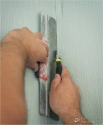 Як різати шпалери