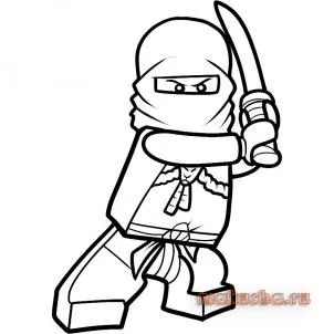 Як малювати по кроках лего kai, kai ninjago, як легко і просто малювати олівцем, ручкою або