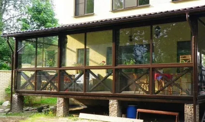 Як зробити фундамент під веранду особливості (веранду) Як зробити фундамент під веранду особливості