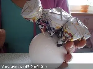 Як зробити цукерковий м'яч, як зробити футбольний м'яч з цукерок (м'яч з цукерок) Як зробити цукерковий м'яч, як зробити футбольний м'яч з цукерок