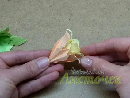 Як зробити кусудаму - лілія, листочок (кусудаму) Як зробити кусудаму - лілія, листочок