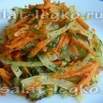 Салат з куркою, кукурудзою і морквою по-корейськи
