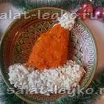 Салат - шапка Мономаха, рецепт з фото крок за кроком з куркою (часник) Салат - шапка Мономаха, рецепт з фото крок за кроком з куркою