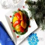 Салат з куркою, кукурудзою і морквою по-корейськи