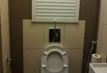 Сантехнічні рольставні туалет і фото, установка і відео з малюнком, санвузол і монтаж