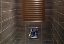 Сантехнічні рольставні туалет і фото, установка і відео з малюнком, санвузол і монтаж