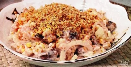 Салат казка правильний рецепт з фото (рецепт) Салат казка правильний рецепт з фото