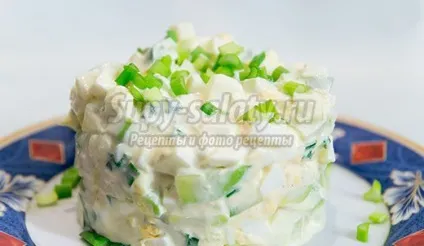 Салат з огірком і яйцем кращі рецепти з фото (Салат огірком яйцем) Салат з огірком і яйцем кращі рецепти з фото