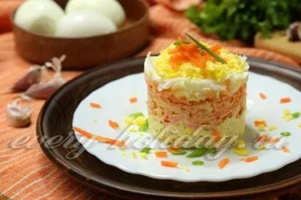 Салат з куркою, морквою і сиром - прості рецепти (куркою) Салат з куркою, морквою і сиром - прості рецепти