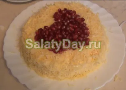 Салат шапка Мономаха - царський прикраса столу рецепт з фото і відео (салат) Салат шапка Мономаха - царський прикраса столу рецепт з фото і відео