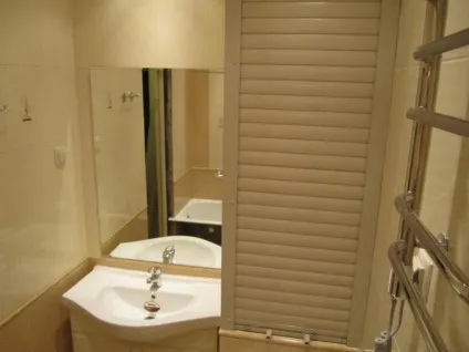Сантехнічні рольставні туалет і фото, установка і відео з малюнком, санвузол і монтаж