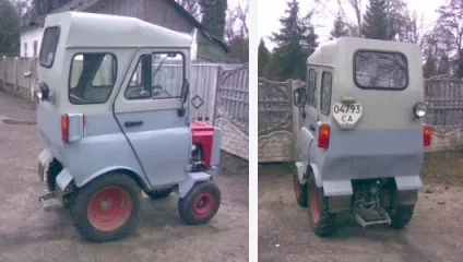 Як зробити саморобний міні-трактор з УАЗа