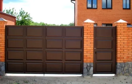 Як зробити ворота для приватного будинку і дачі своїми руками (приватного) Як зробити ворота для приватного будинку і дачі своїми руками